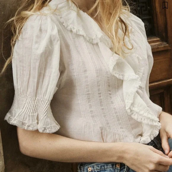 DOEN HENRI TOP IN SALT - Picture 3 of 9